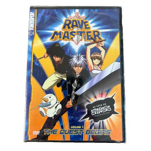 Rave Master - Volume 1: The Quest Begins (DVD, 2004) Anime DVD - New And Sealed